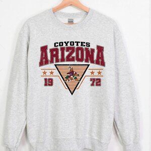 Arizona Coyotes Hockey 1972 Retro Fan Gift Sweatshirt